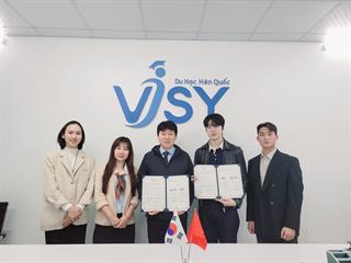 베트남 VISY 유학원  방문 및 협약