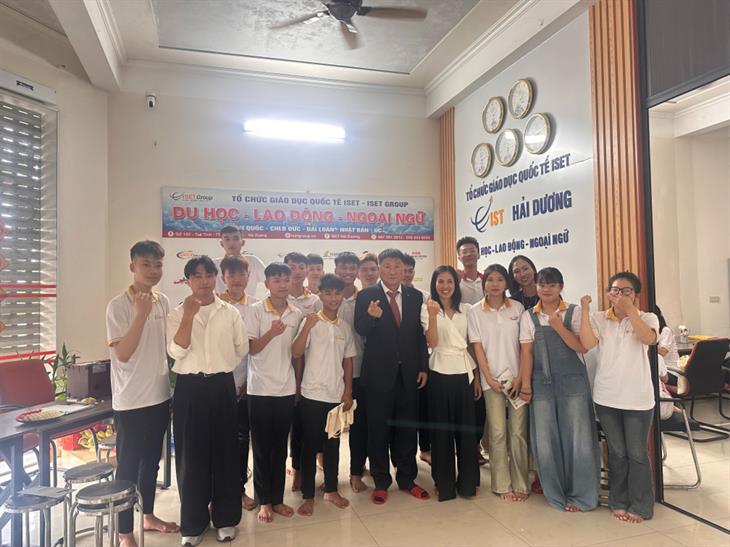 베트남 하이쯔엉 ISET HAI DUONG 유학원 방문, 면담 ...